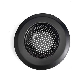 Gootsteen zeef middel - Ø90 - 52mm - ↕19mm- RVS zwart